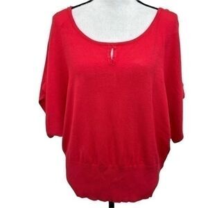 Joseph A womens strawberry short wide sleeve sweater size XL NWT.